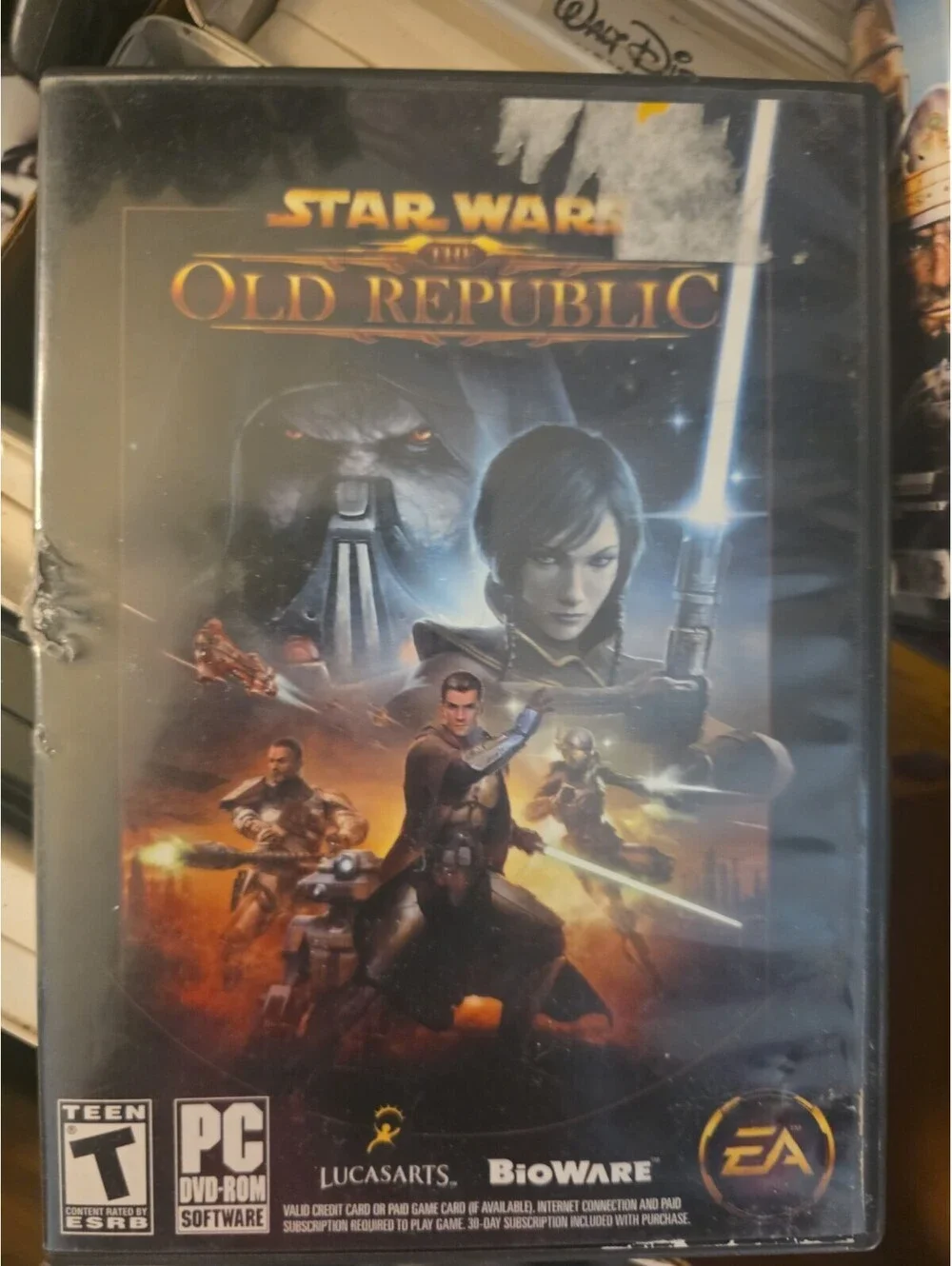 Star Wars The Old Republic PC 2011 3 Discs Complete